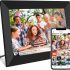 32GB FRAMEO 10.1 Inch Smart WiFi Digital Photo Frame 1280x800 IPS LCD Touch Screen, Auto-Rotate Portrait and Landscape, Built in 32GB Memory, Share Moments Instantly via Frameo App from Anywhere
